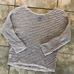 ANN TAYLOR CROCHET TOP